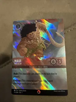 Disney Lorcana: Maui - Hero to All ENCHANTED 212/204 - The First Chapter - Image 1