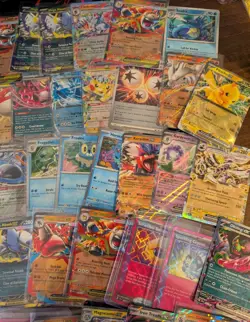 Huge Pokemon Bundle Job Lot 60+ cards! 48 EX Pokemon Cards! Ace Spec. Mega & SV - Image 4
