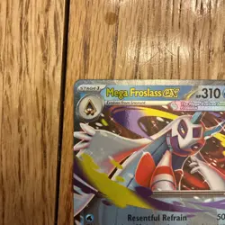 Pokemon Mega Froslass EX 047/217 ASC Holo EX Stage 1 HP 310 Pokemon TCG Card - Image 2