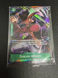 Dracule Mihawk (Illustration Box Vol.4) ST12-003 One Piece Promotion Cards Foil - Image 1