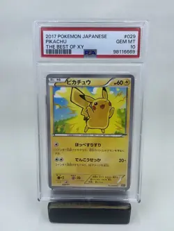 PSA 10 Pikachu The Best Of XY Japanese 2017 Pokemon Card #029 - Image 1