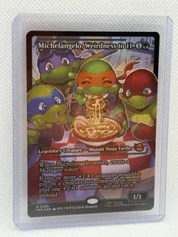 Michelangelo, Weirdness to 11 (Showcase) Teenage Mutant Ninja Turtles Foil 0288 - Image 1