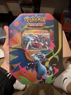 Pokemon - TCG - Mega Charizard X ex Tin - Image 1