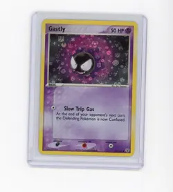 2004 Pokemon Psychic 63/112 Gastly EX FireRed & Leaf Green Reverse Holo NM - Image 1