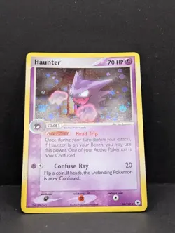 Haunter 34/112 FireRed & LeafGreen Reverse Holo Rare Pokemon TCG Nintendo LP+ - Image 3