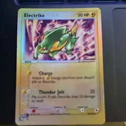 Pokemon Electrike 30/109 EX Ruby & Sapphire Reverse Holo Uncommon Mint - Image 1