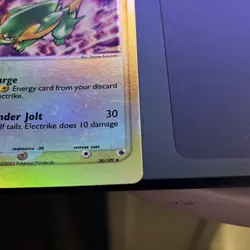 Pokemon Electrike 30/109 EX Ruby & Sapphire Reverse Holo Uncommon Mint - Image 4