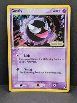 Gastly 52/92 Legend Maker Reverse Holo Rare Pokemon TCG Nintendo Gengar NM - Image 1