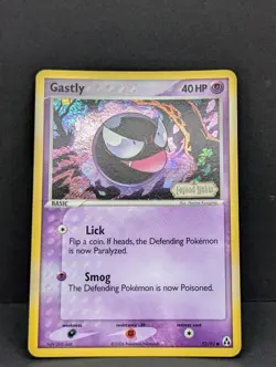 Gastly 52/92 Legend Maker Reverse Holo Rare Pokemon TCG Nintendo Gengar NM - Image 3