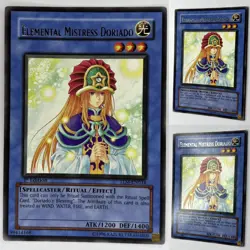 Yu-Gi-Oh! Misprint Elemental Mistress Doriado - TLM-EN034 Name Shift - 1st Ed NM - Image 1