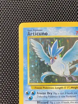 Articuno 2/62 Holo Rare Fossil Pokemon Card - Image 2