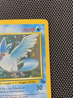 Articuno 2/62 Holo Rare Fossil Pokemon Card - Image 3