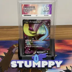 ACE 10 CRESSELIA EX 060/059 | BW Freeze Bolt SR Full Art Graded Pokemon Card - Image 1