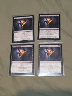 MTG x4- Illicit Shipment (TUDOR CARDS) Streets of New Capenna - Image 1