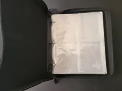 Pokemon Card Binder 50 Removeable Sleeves 4 Pockets Charizard Mewtwo Zip Up - Image 2