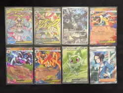 Pokemon Mega Evolutions: Ascended Heroes 8 Card Lot Charizard Promo - Image 1