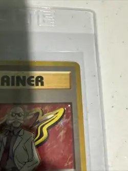 LP Pokemon Card Trainer Blaine Holo Rare Old Back Gym Challenge OLD BACK JAPAN - Image 4