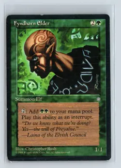(2x) FYNDHORN ELDER – MTG Magic the Gathering Card – Ice Age – Uncommon - Image 1