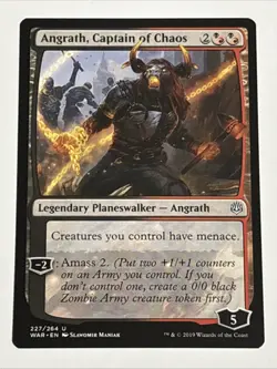 MTG War of the Spark Angrath, Captain of Chaos 227/264 NM - Image 1