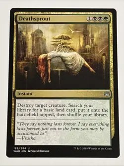 MTG War of the Spark Deathsprout 189/264 NM - Image 1