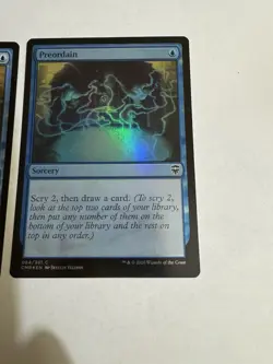 Magic The Gathering Preordain - 84/361 (Commander Legends) FOIL x3 - Image 4
