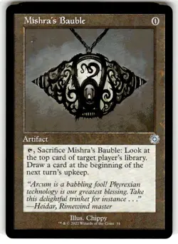 MTG Mishra's Bauble - The Brothers' War Retro Frame Artifacts NM - Image 1