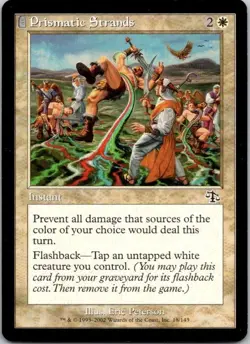 MTG Magic The Gathering Prismatic Strands Judgement Played See Scan B - Image 1