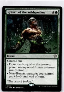 Return of the Wildspeaker Commander: Lorwyn Eclipsed Regular - Image 1