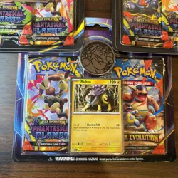 Pokemon TCG ME02 Phantasmal Flames 3-Pack Blister Lot Raikou Weavile Sneasel NEW - Image 5