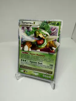 Pokemon TCG Torterra LV.X DP09 Diamond And Pearl Promos LP - Image 2