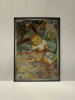 Pokemon TCG - Eevee - 173 - Black Star Promo - Pokemon Center Stamp - Image 1
