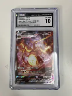 Charizard VMAX SWSH261 Black Star Promos Ultra-Premium Collection CGC 10 Pokemon - Image 1