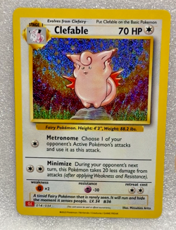 Clefable CLC 014/034 Pokemon Card - Classic Collection - NM - Image 1