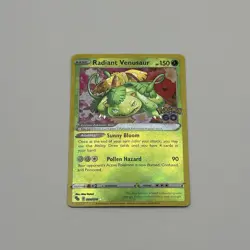 Pokemon TCG Pokemon GO #004/078 Radiant Venusaur - Image 4