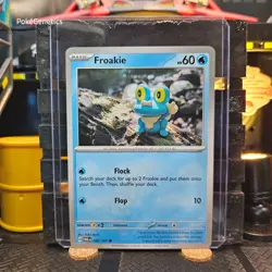Froakie Twilight Masquerade Pokemon TCG Scarlet & Violet SV06 Common - Image 1