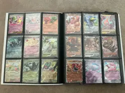 Pokemon Binder Collection w/ Illustration Rares, Ultra Rares + More 4 - Image 2