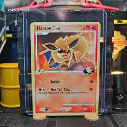 Flareon E4 Rising Rivals Pokemon TCG 60/111 Platinum SP Common - Image 1