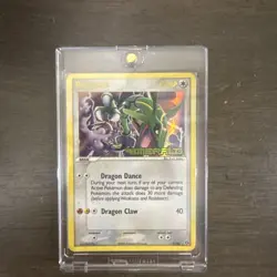 2005 POKEMON EX EMERALD #9/106 RAYQUAZA-HOLO - Image 3