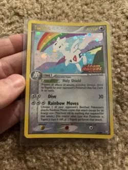 Pokemon TCG Togetic EX Team Rocket Returns 14 Reverse Holo Holo Rare - Image 1