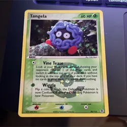 Pokemon Tangela 30/112 EX FireRed & LeafGreen Reverse Holo Rare NM - Image 1