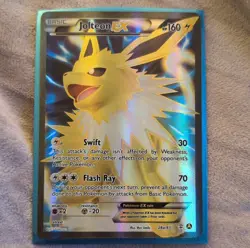 Pokemon Jolteon EX Promo Alternate Art Holo 028A/083 Basic 160 HP - Image 1