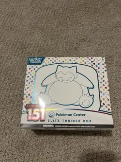 **FACTORY SEALED** NEW 151 Pokemon Center Exclusive Elite Trainer Box PC ETB TCG - Image 1
