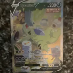 Pokemon Tyranitar V Single Strike Ultra Rare Holo Battle Styles 155/163 230 HP - Image 4