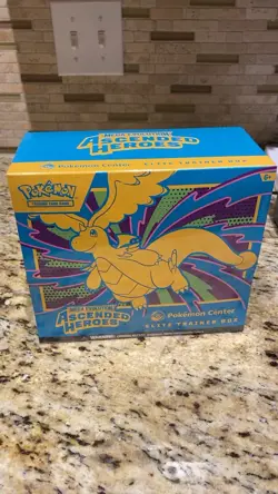 Pokemon Ascended Heroes ETB Pokemon Center Exclusive Factory Sealed - Image 1