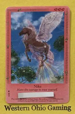 Bella Sara Ancient Lights Nike #41/55 NEW CCG TCG Trading Card Game - Image 1