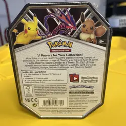Nintendo Pokemon V Powers Eevee Tin Trading Card Game 820650807794 - Image 2