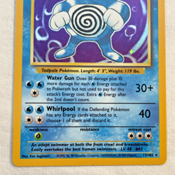 1x Poliwrath 13/102 Base Set Holo Pokemon Card NM - Image 3