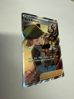 Bird Keeper (Full Art) 066/072 Ultra Rare Holo Shining Fates Pokemon Card - Image 2