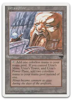 Urza's Mine (Mouth) (NM) Chronicles CHR Magic MTG - Image 1