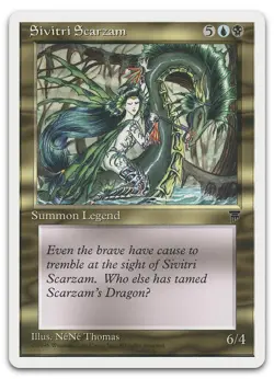 Sivitri Scarzam (NM) Chronicles CHR Magic MTG - Image 1